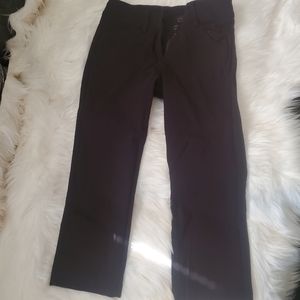 Black Dressy Super Stretchy Capris